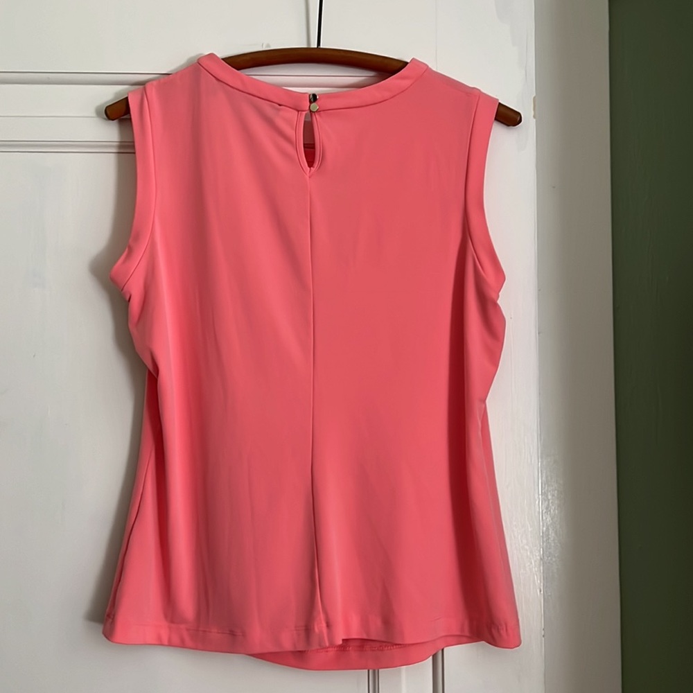 Karl Lagerfeld pink dress top, sleeveless, Size M - Picture 2 of 6